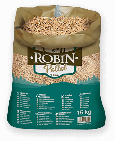 worek pelletu opałowego Robin do kupienia w Różanie lub sklepie internetowym